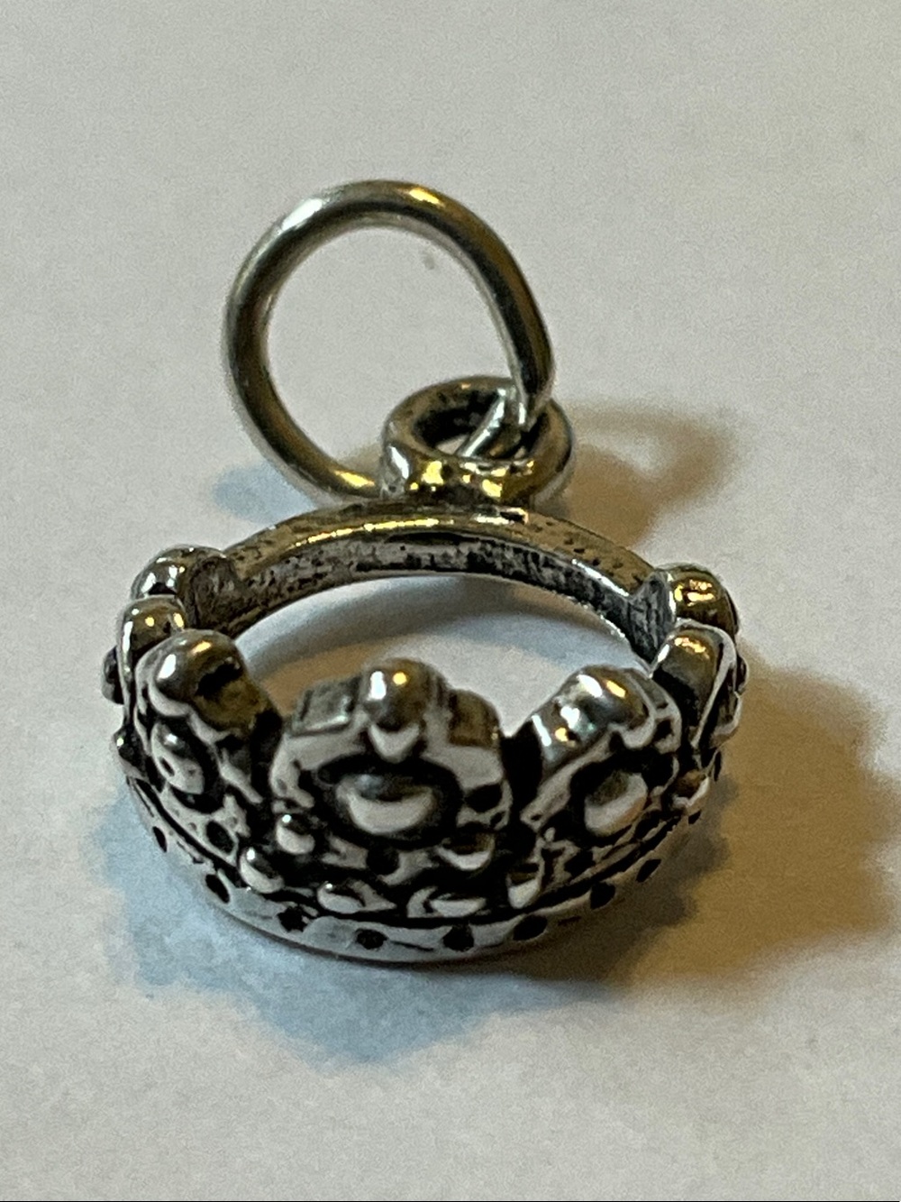 Sterling Silver Tiara/Crown Charm
